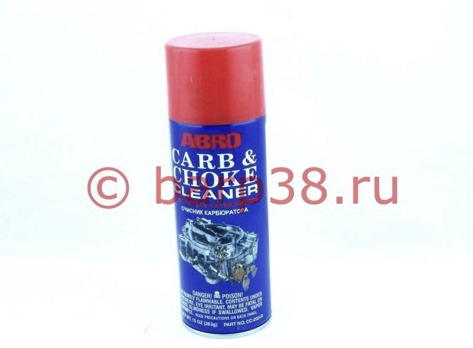 Очиститель карбюратора (аэрозоль) "ABRO" 283 г  (США) 12шт/упак